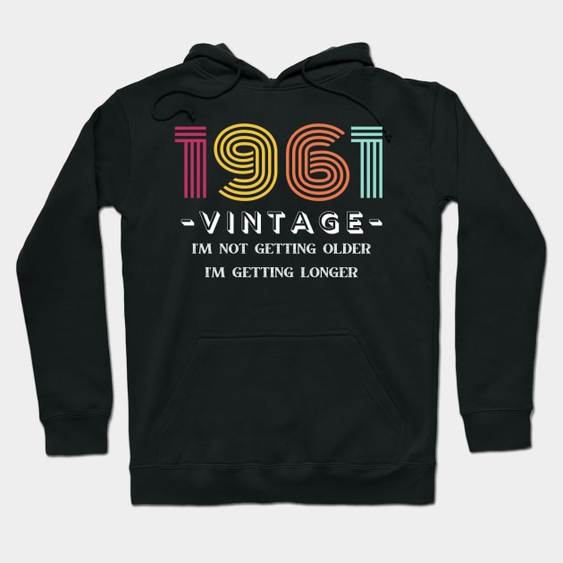 1961 Vintage Hoodie by TeesForThee